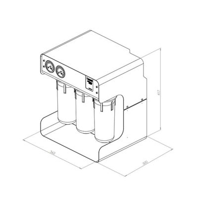 Robust Coffee Μονάδα Αντίστροφης Όσμωσης της Ecosoft