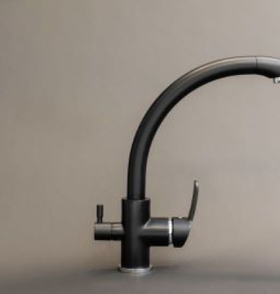 Τρίοδη Βρύση Ιταλίας Μαύρη 3024-NEOP