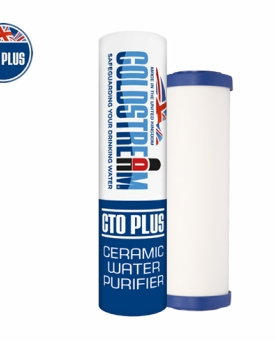 Φίλτρο νερού άνω πάγκου Coldstream Standard Shiny Inox με κεραμικό φίλτρο Coldstream Plus