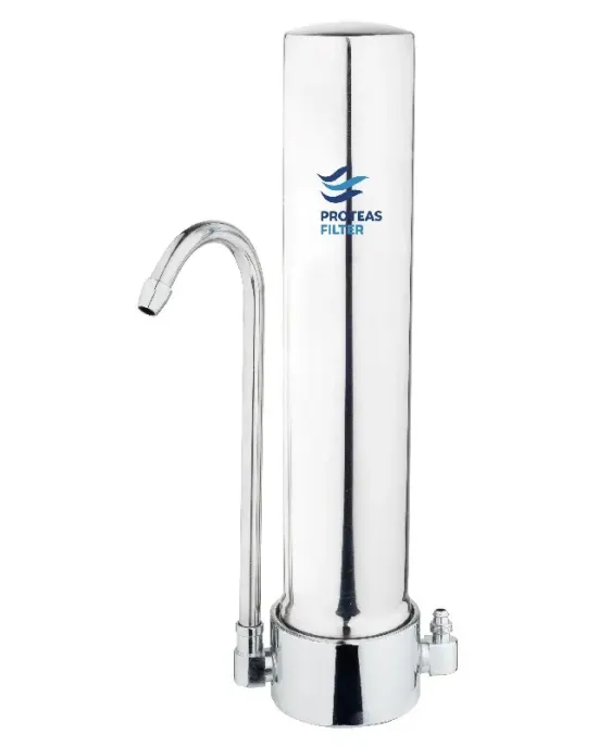 Φίλτρο άνω πάγκου Proteas slim line inox