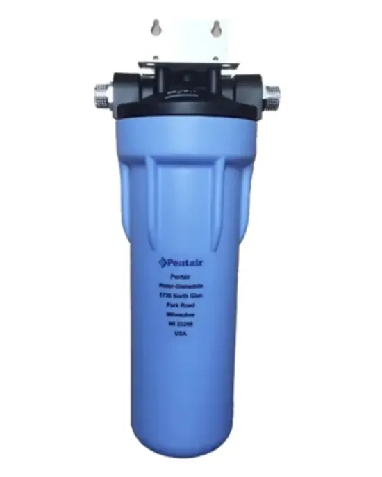 PENTAIR 3GSL Single Πλαστική Μονή Συσκευή Φίλτρου Νερού Κάτω Πάγκου 1/2″