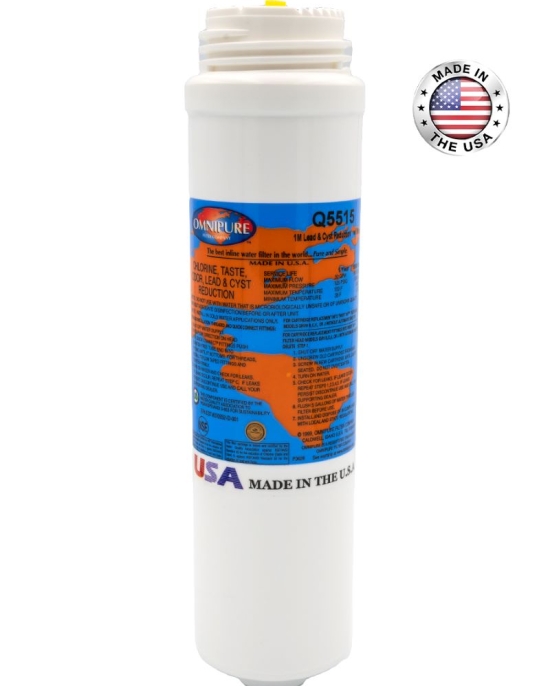 Omnipure Ανταλλακτικό Φίλτρο φυτικού ενεργού άνθρακα Q5515 1micron 