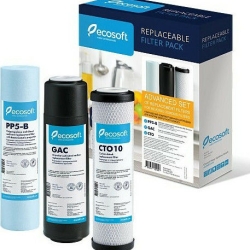 Ecosoft Ανταλλακτικό Φίλτρο Νερού Ενεργού Άνθρακα 10" 3ΤΜΧ