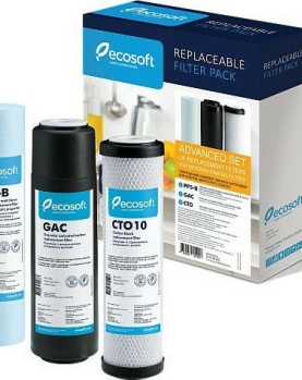 Ecosoft Ανταλλακτικό Φίλτρο Νερού Ενεργού Άνθρακα 10" 3ΤΜΧ