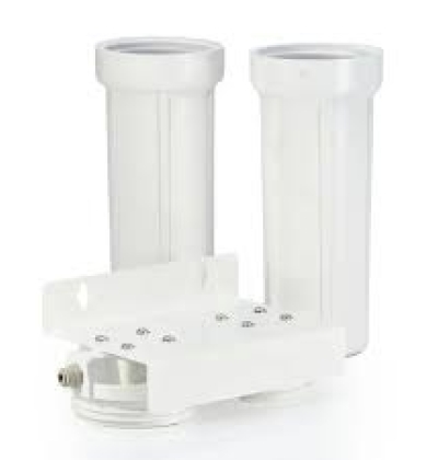 Συσκευή Φίλτρου Νερού Κάτω Πάγκου 2GSL DUO Διπλό Λευκό 1/2" Pentek 10"