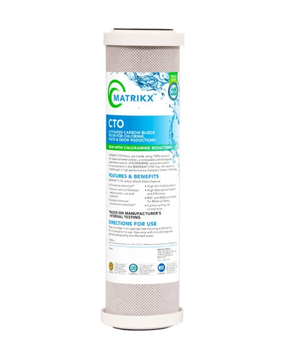 Φίλτρα Νερού MATRIKX CTO Ενεργού Άνθρακα 5μm Φίλτρα Νερού MATRIKX CTO Ενεργού Άνθρακα 5μm