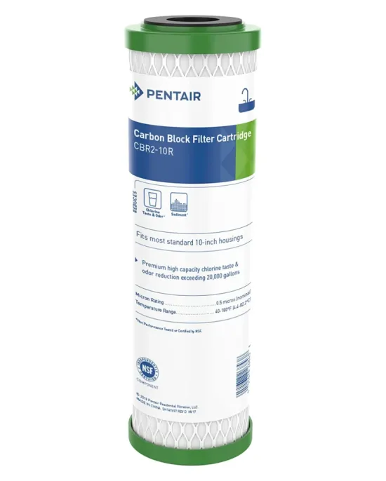 Pentair CBR2-10R 0.5μm Carbon Block Filter